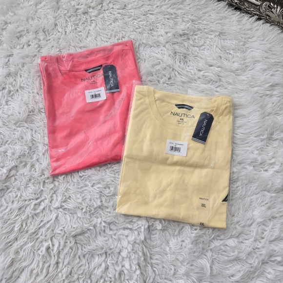 Nautica crewneck deck t-shirts Bundle of 2. Size XXL. New.Our wear-every-day - Picture 1 of 10